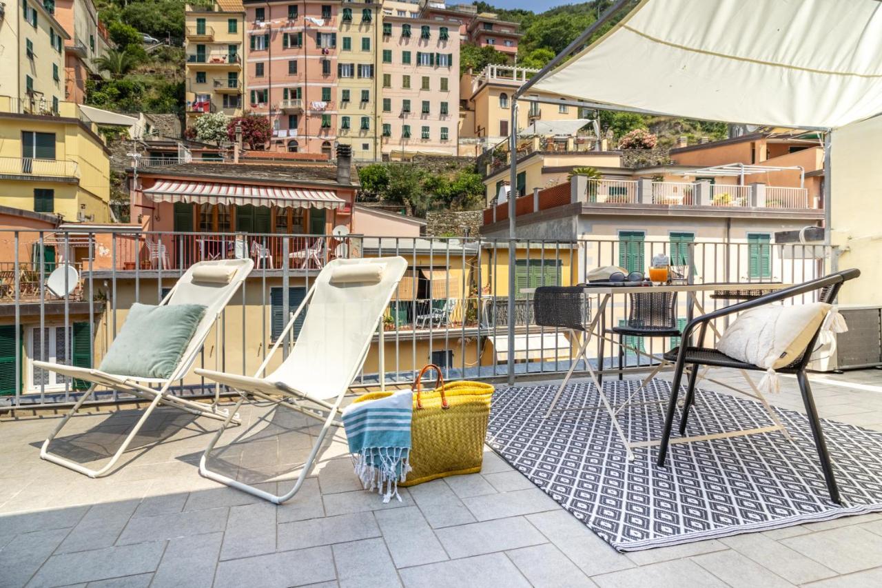 Appartement Wanderjohn Penthouse 5Terreparco à Riomaggiore Extérieur photo