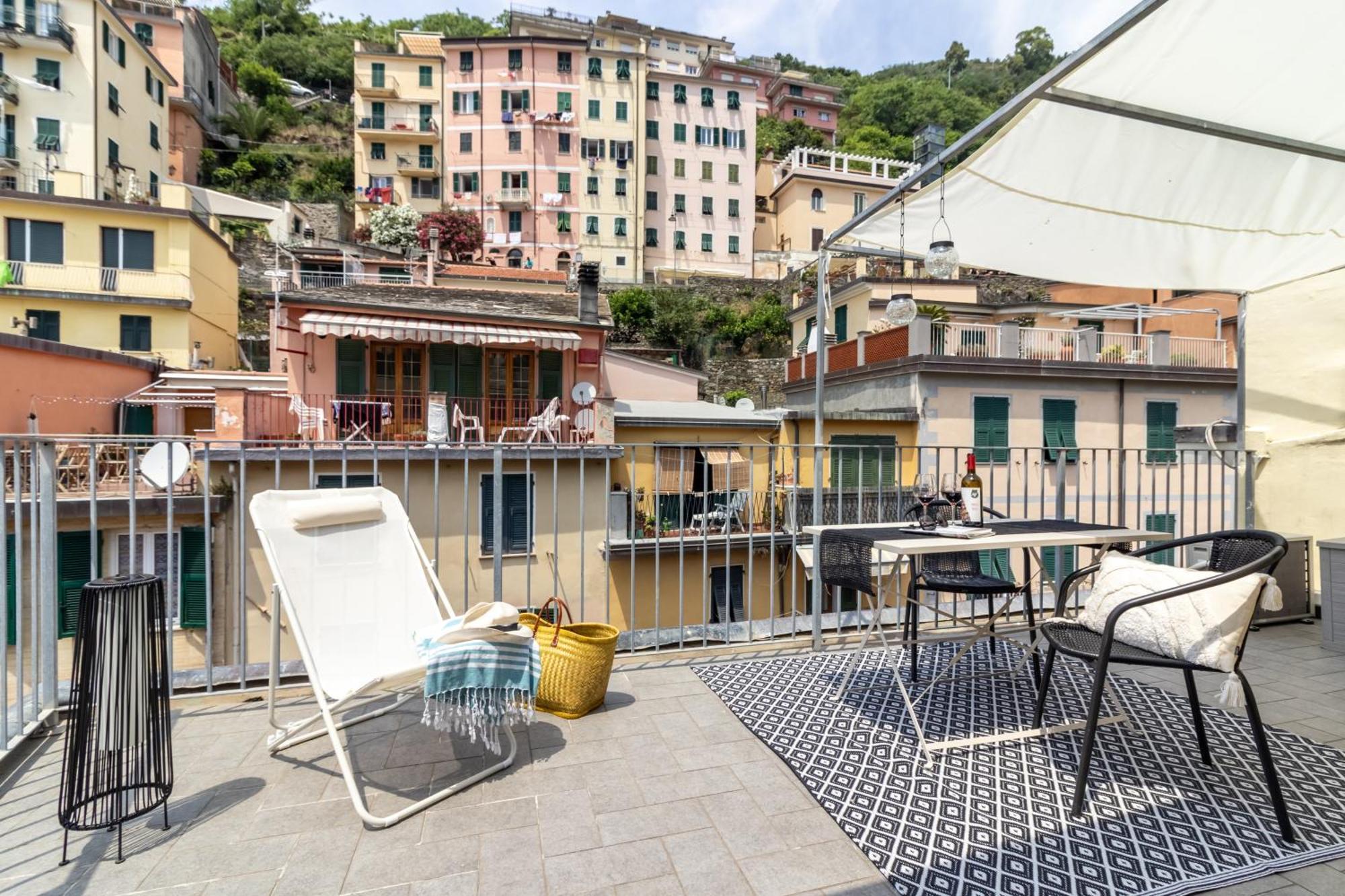 Appartement Wanderjohn Penthouse 5Terreparco à Riomaggiore Extérieur photo